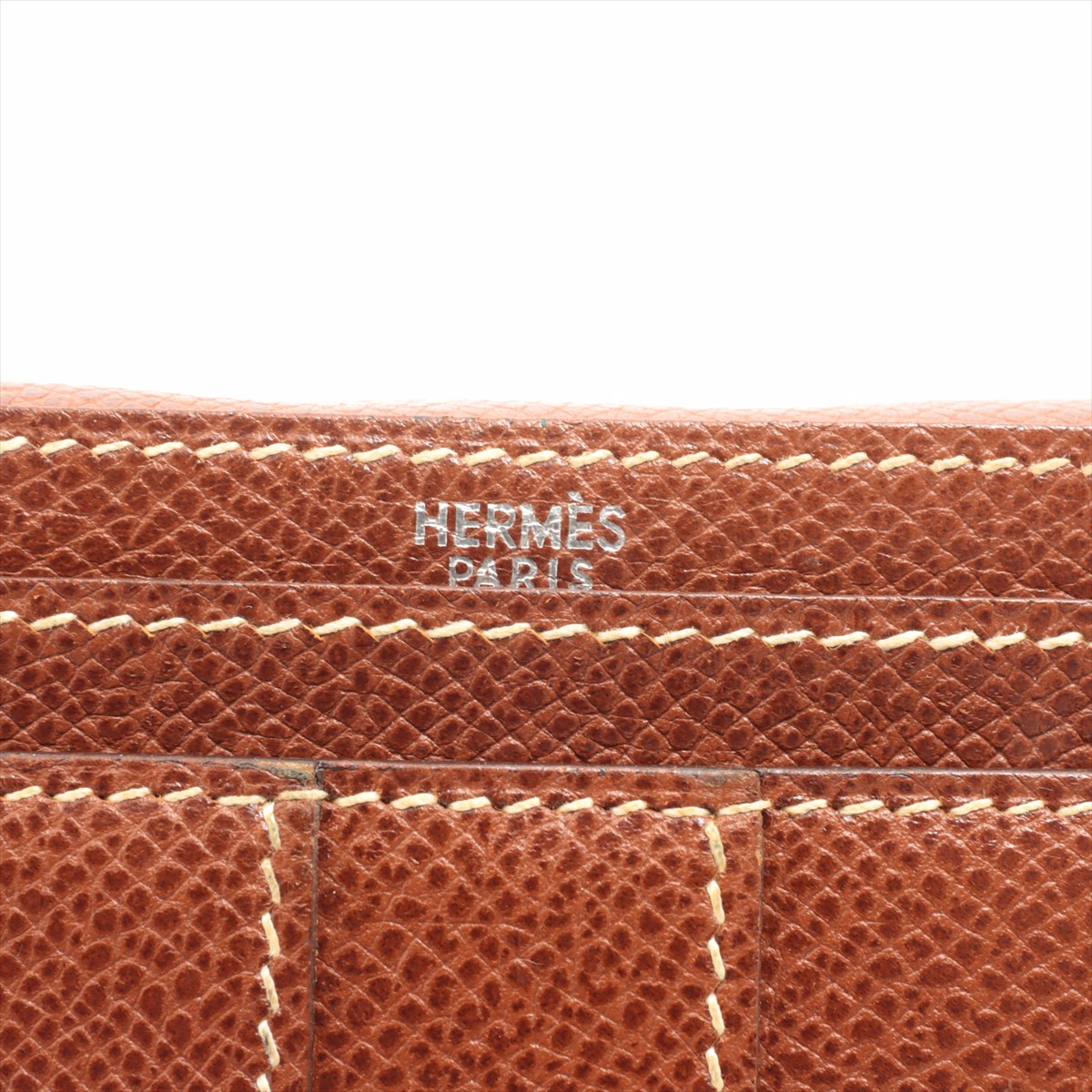 Hermès Bearn Veau Epsom Wallet Brown