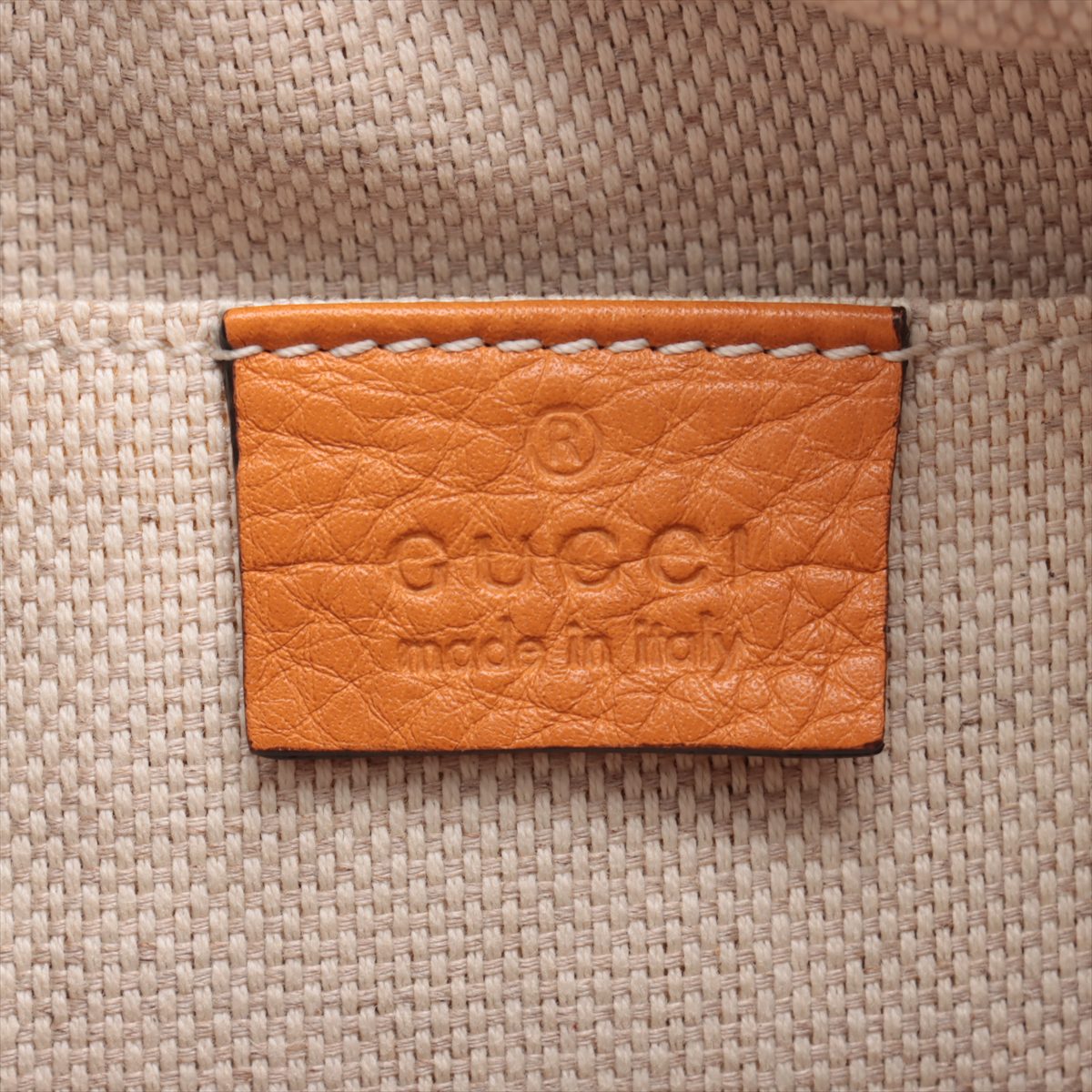 Gucci Soho Leather Camera Bag Mustard Brown