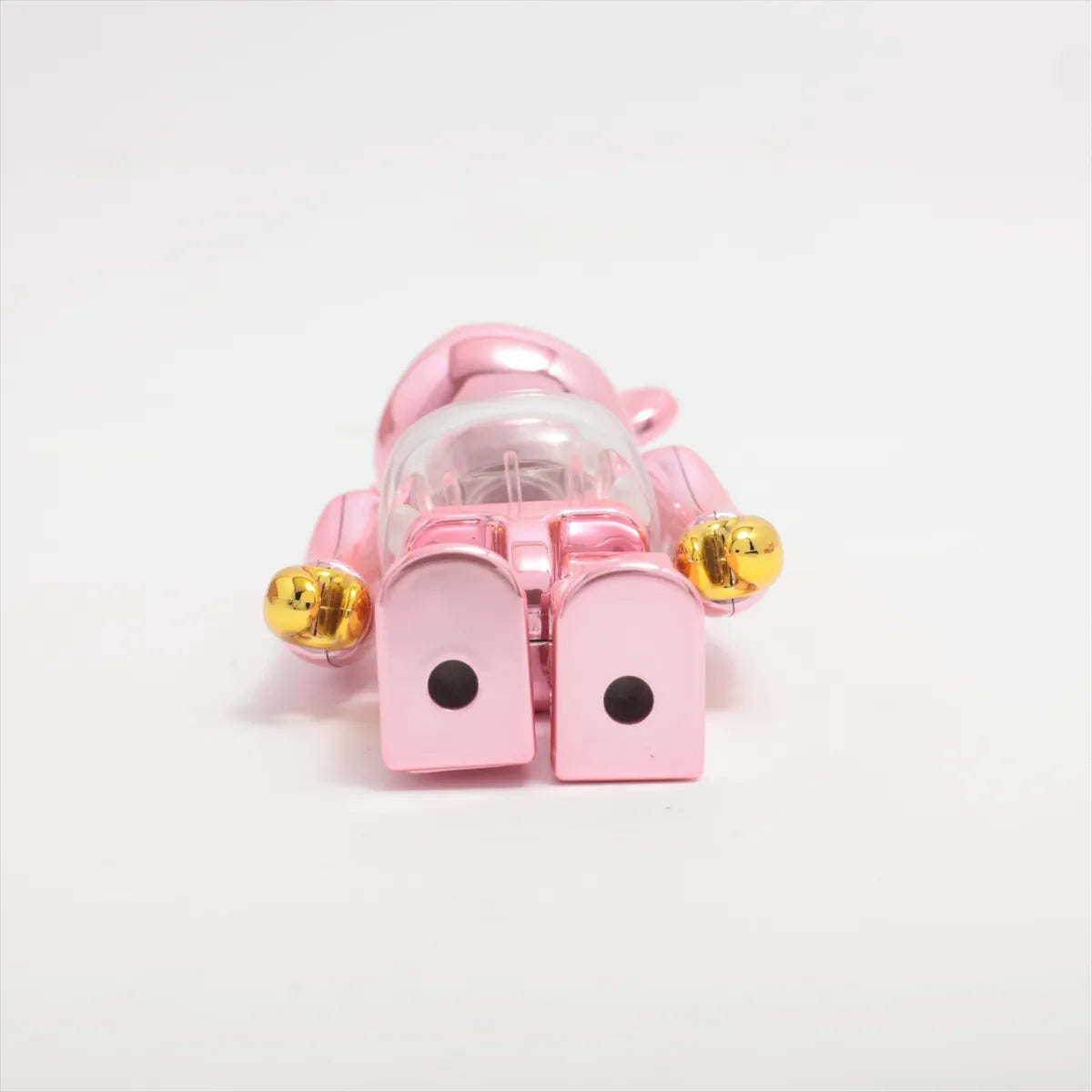 Bearbrick 2G Chrome Figurine 100% 400% Plastic Pink