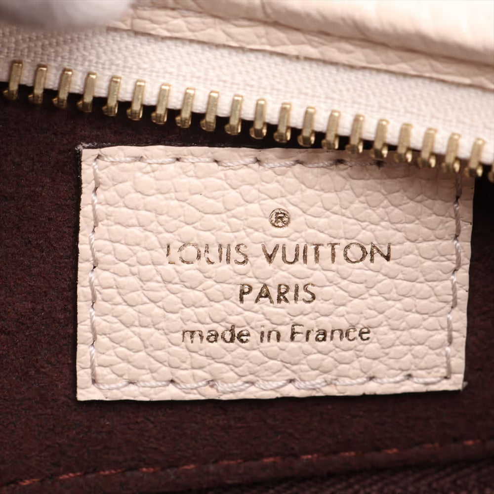 Louis Vuitton Monogram Empreinte CarryAll PM Creme