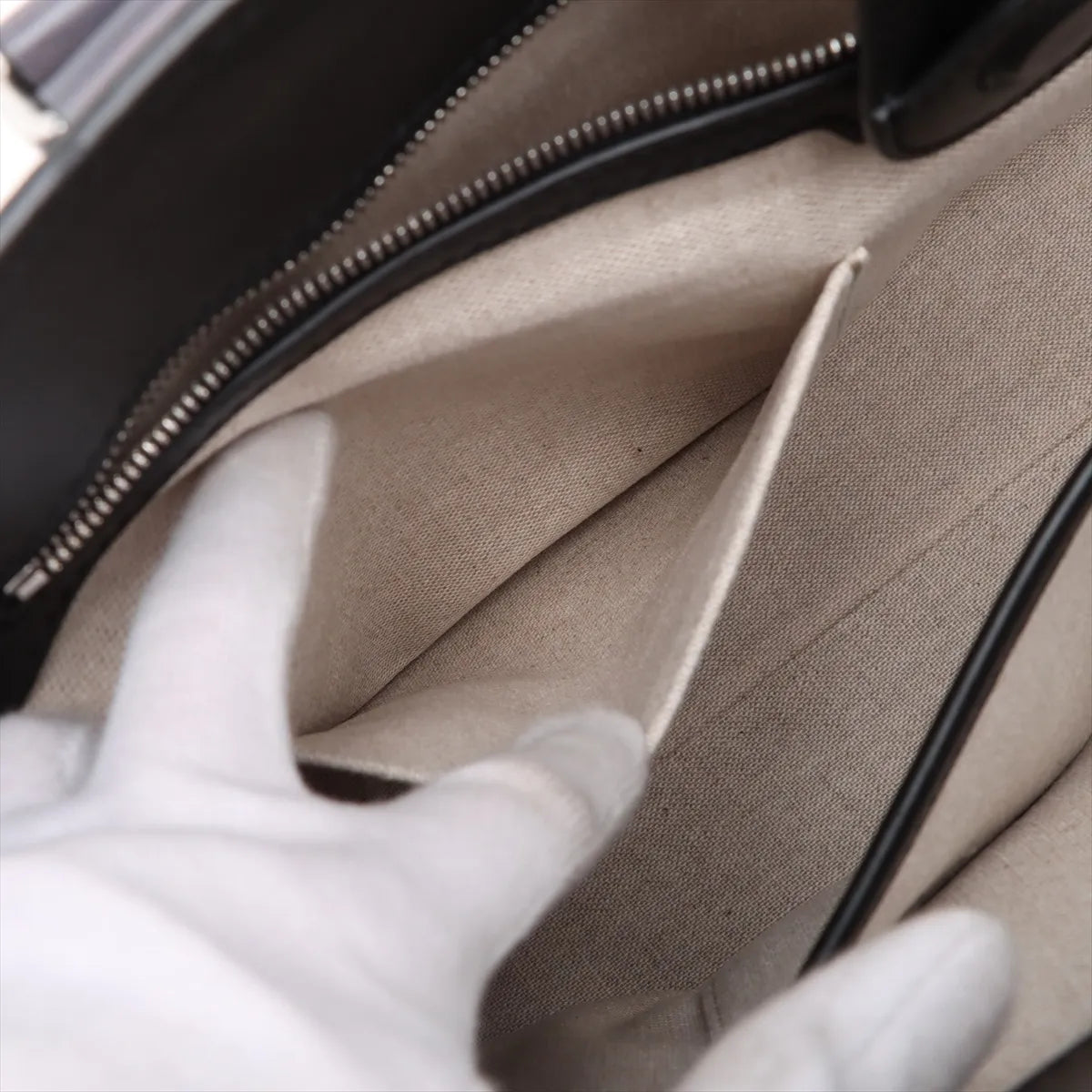 Berluti Calligraphy Toujour Leather Tote Bag Gray