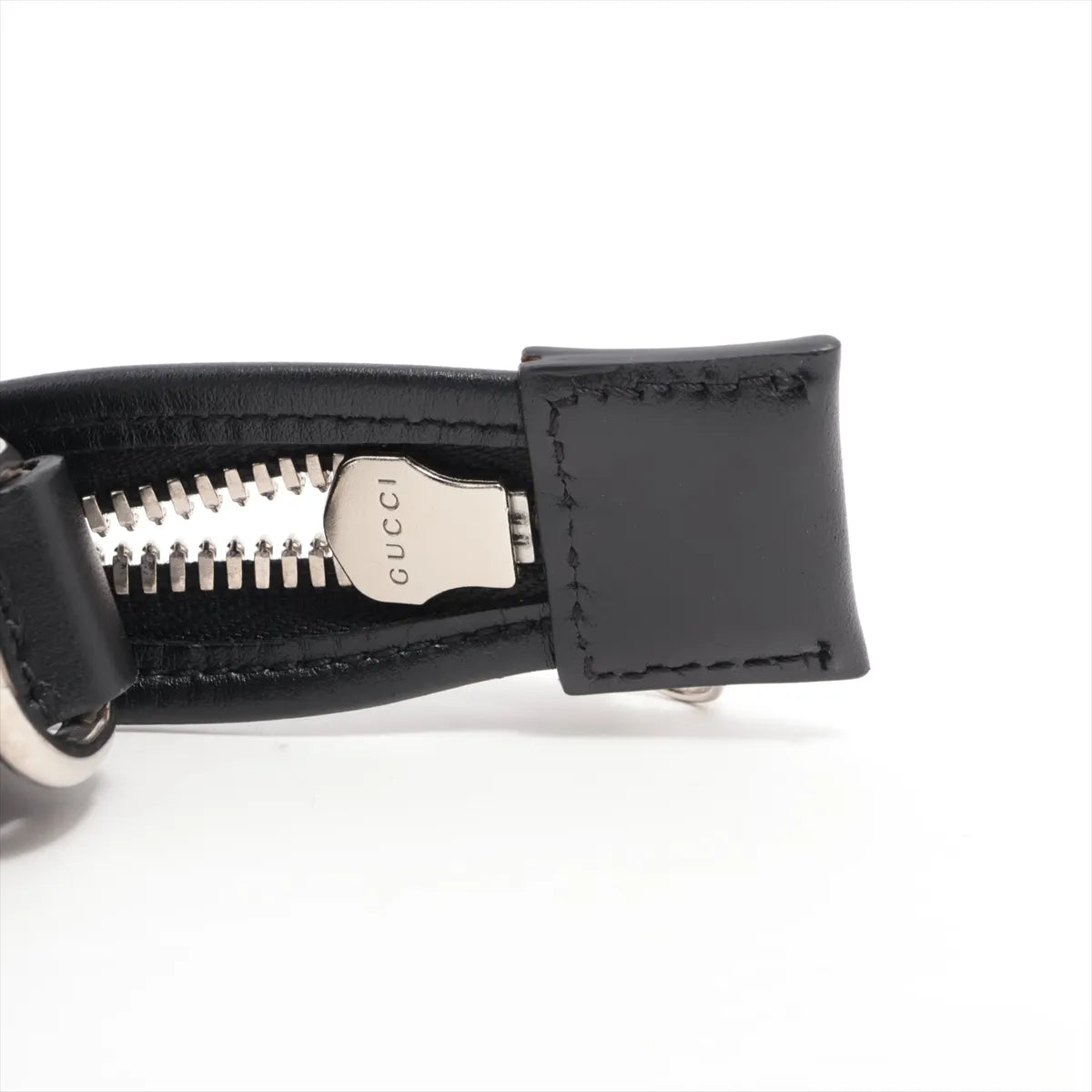 Gucci GG Embossed Leather Two-Way Shoulder Bag Black