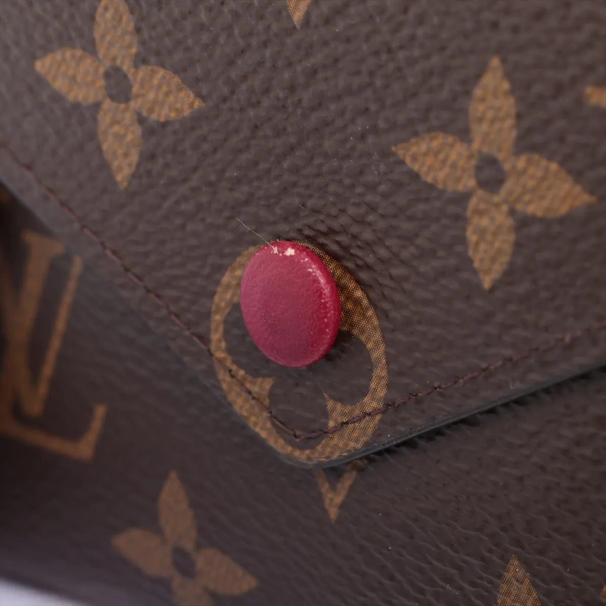 Louis Vuitton Monogram Victorine Compact Wallet Fuchsia