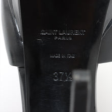 Load image into Gallery viewer, Saint Laurent Paris Leather Heel Sandals Black