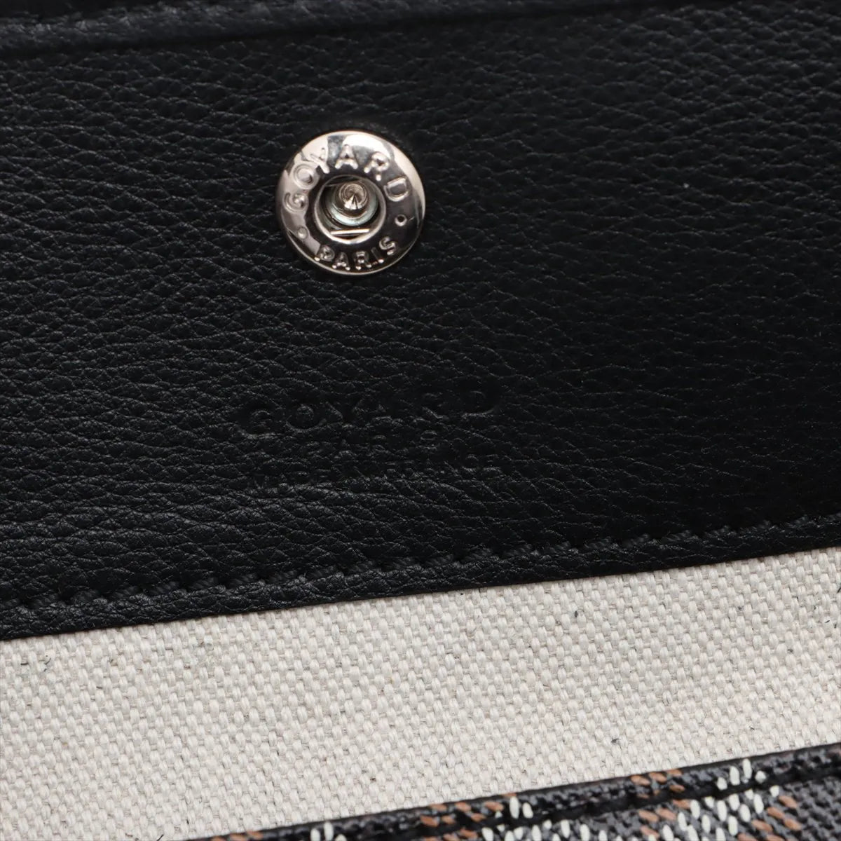 Goyard Saint Louis PM Tote Bag Brown x Black