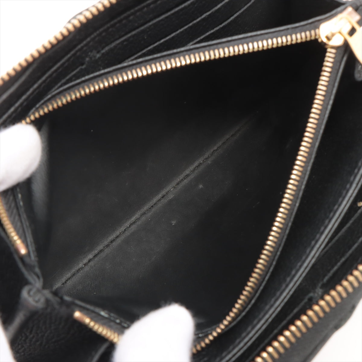 Louis Vuitton Bicolor Monogram Empreinte Zippy Wallet