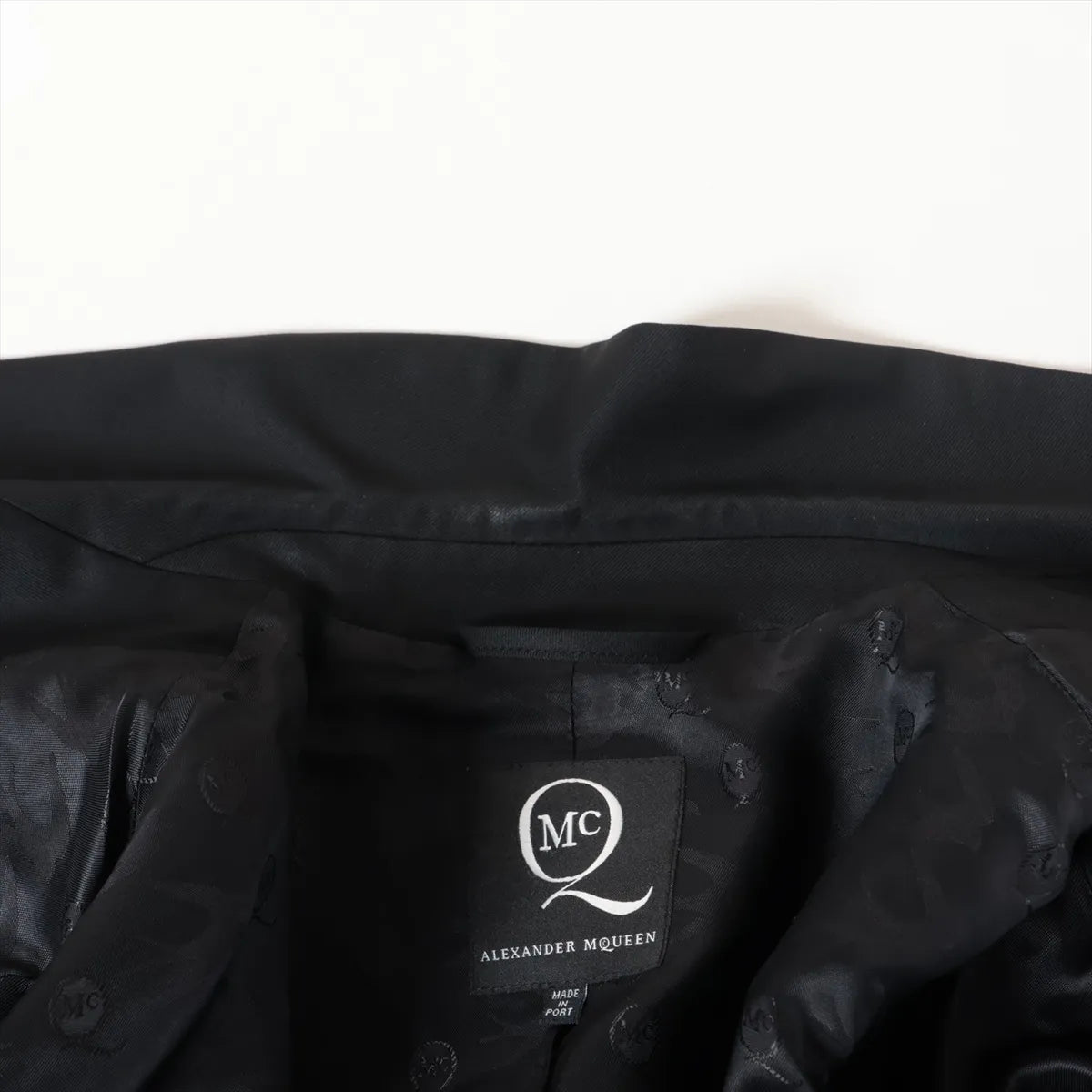 Alexander McQueen Wool Tailored Jacket Black