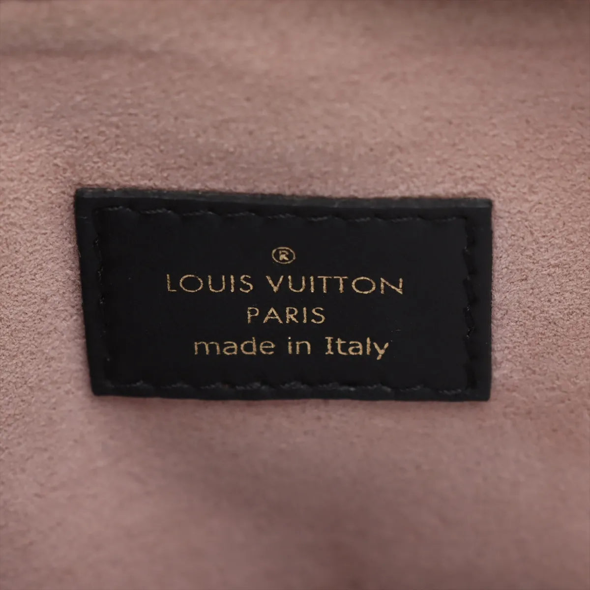 Louis Vuitton Monogram Embossed Coussin PM Black