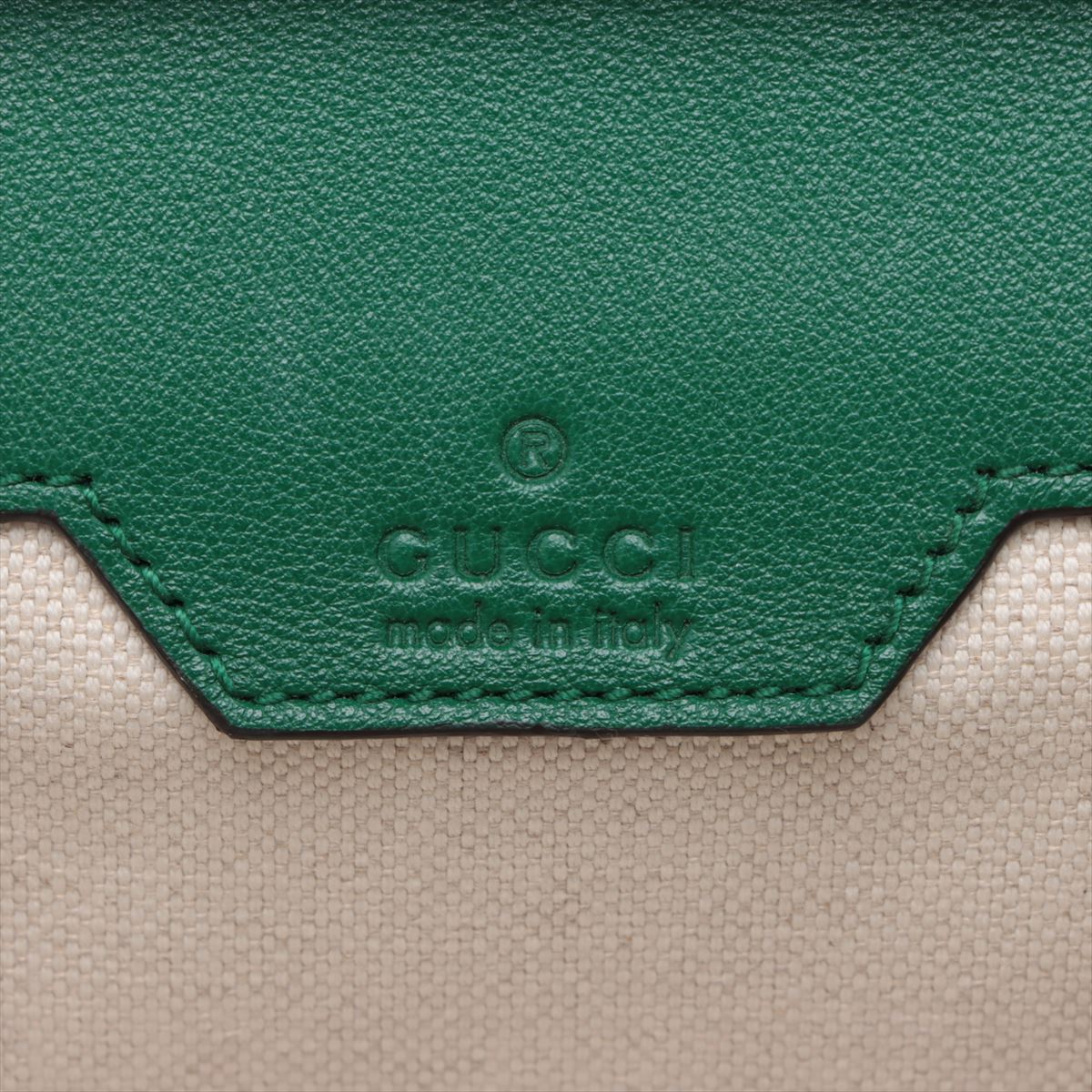 Gucci Bamboo Diana Flap Two-Way Handbag Green