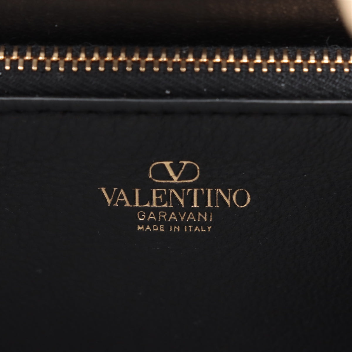 Valentino Garavani V Logo Leather One Shoulder Bag Black * PREORDER *