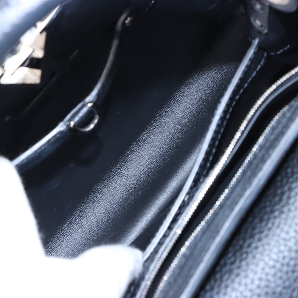 Louis Vuitton x Yayoi Kusama Capucines MM Black x Multicolor
