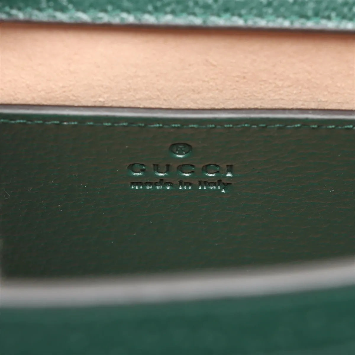 Gucci Bamboo Diana Leather Two-Way Handbag Green