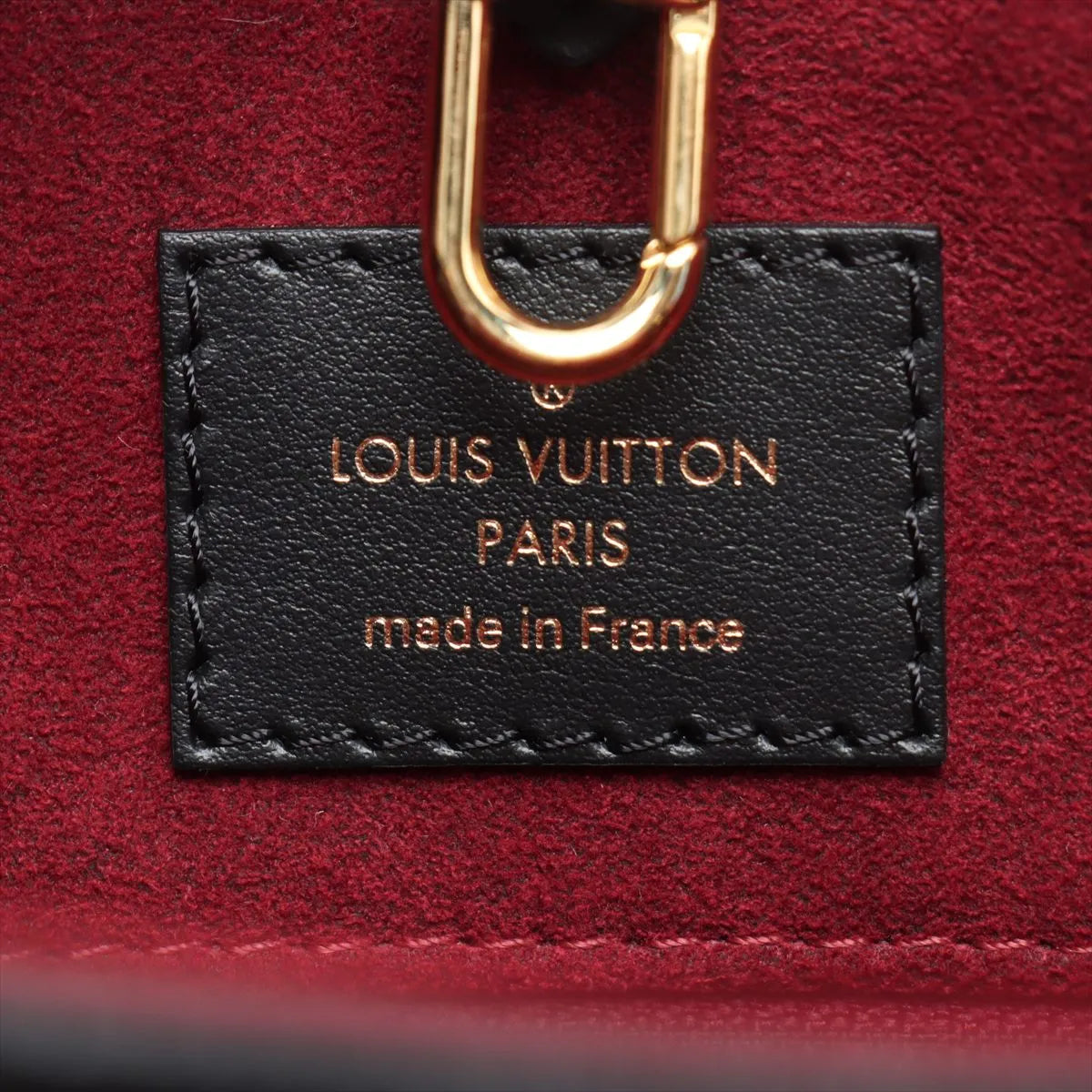Louis Vuitton Bicolor Monogram Empreinte On the Go MM Black x Creme