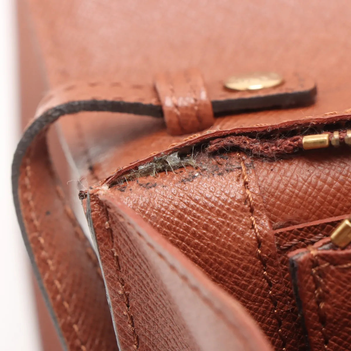 Louis Vuitton Monogram Bordeaux Shoulder Bag Brown