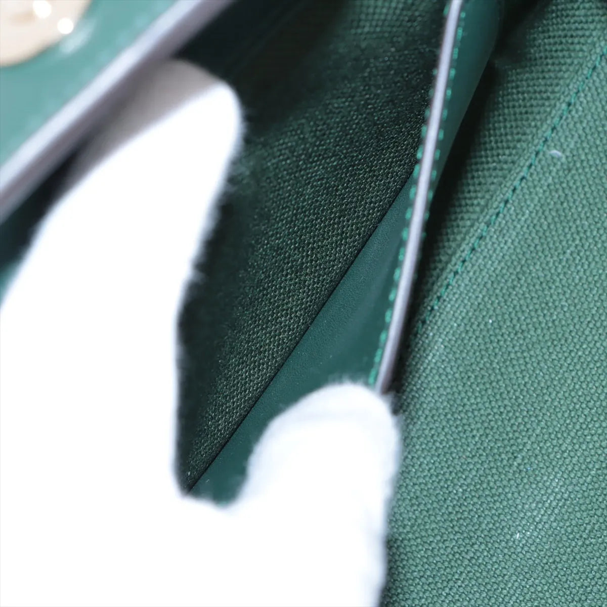 Gucci Bamboo Diana Leather Two-Way Shoulder Bag Green