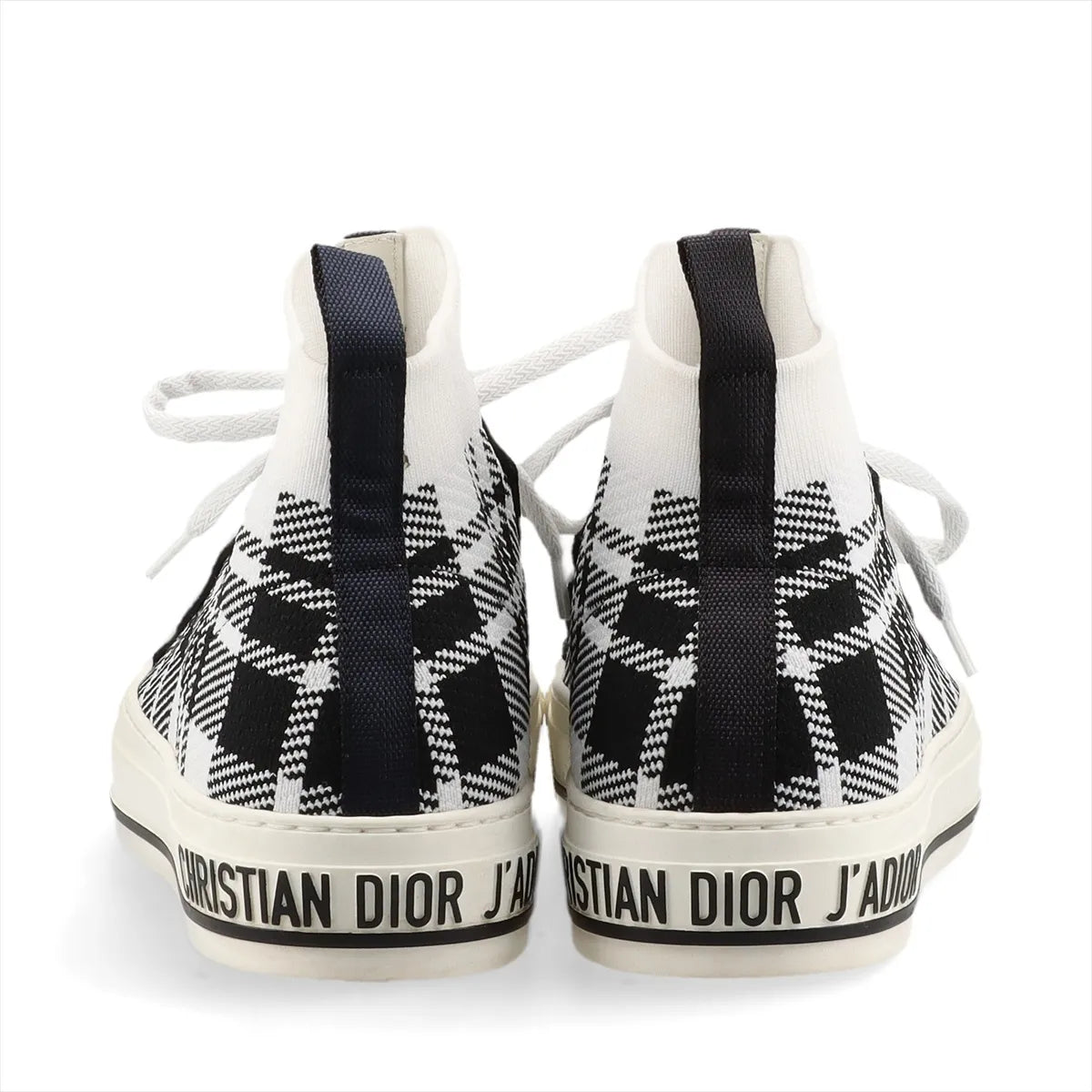 Christian Dior Walk’n’Dior Knit High-Top Sneakers — 36.5; actual item photo 6