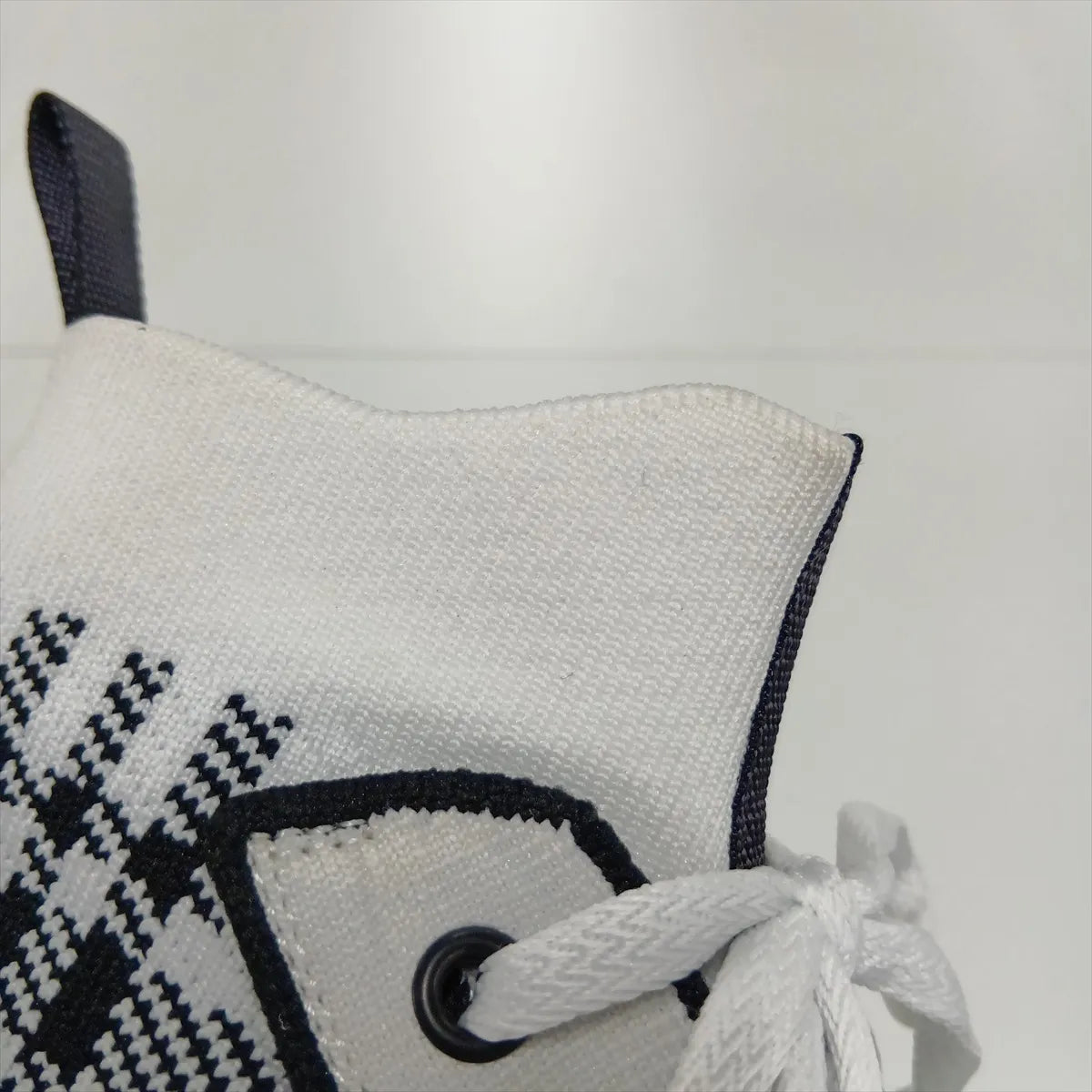 Christian Dior Walk’n’Dior Knit High-Top Sneakers — 36.5; actual item photo 14