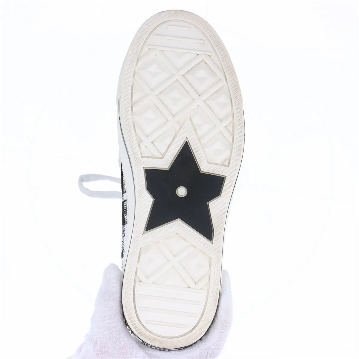 Christian Dior Walk’n’Dior Knit High-Top Sneakers — 36.5; actual item photo 8