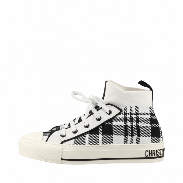 Christian Dior Walk’n’Dior Knit High-Top Sneakers — 36.5