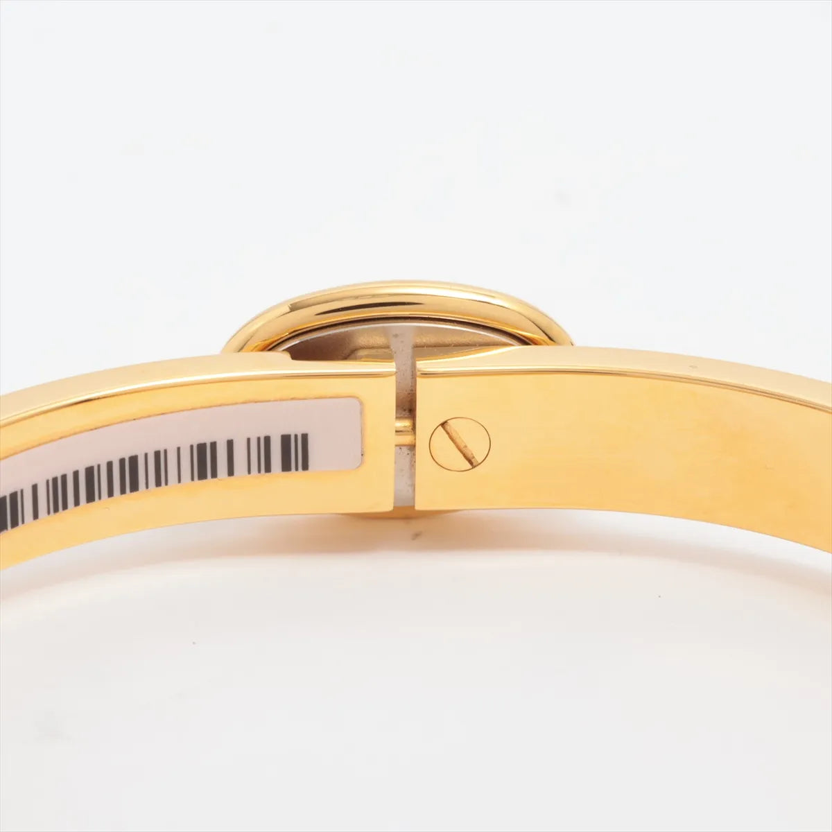 Hermès Mini Clic Chaîne d’Ancre Bracelet — Gold & Ivory, 17 cm; actual item photo 4