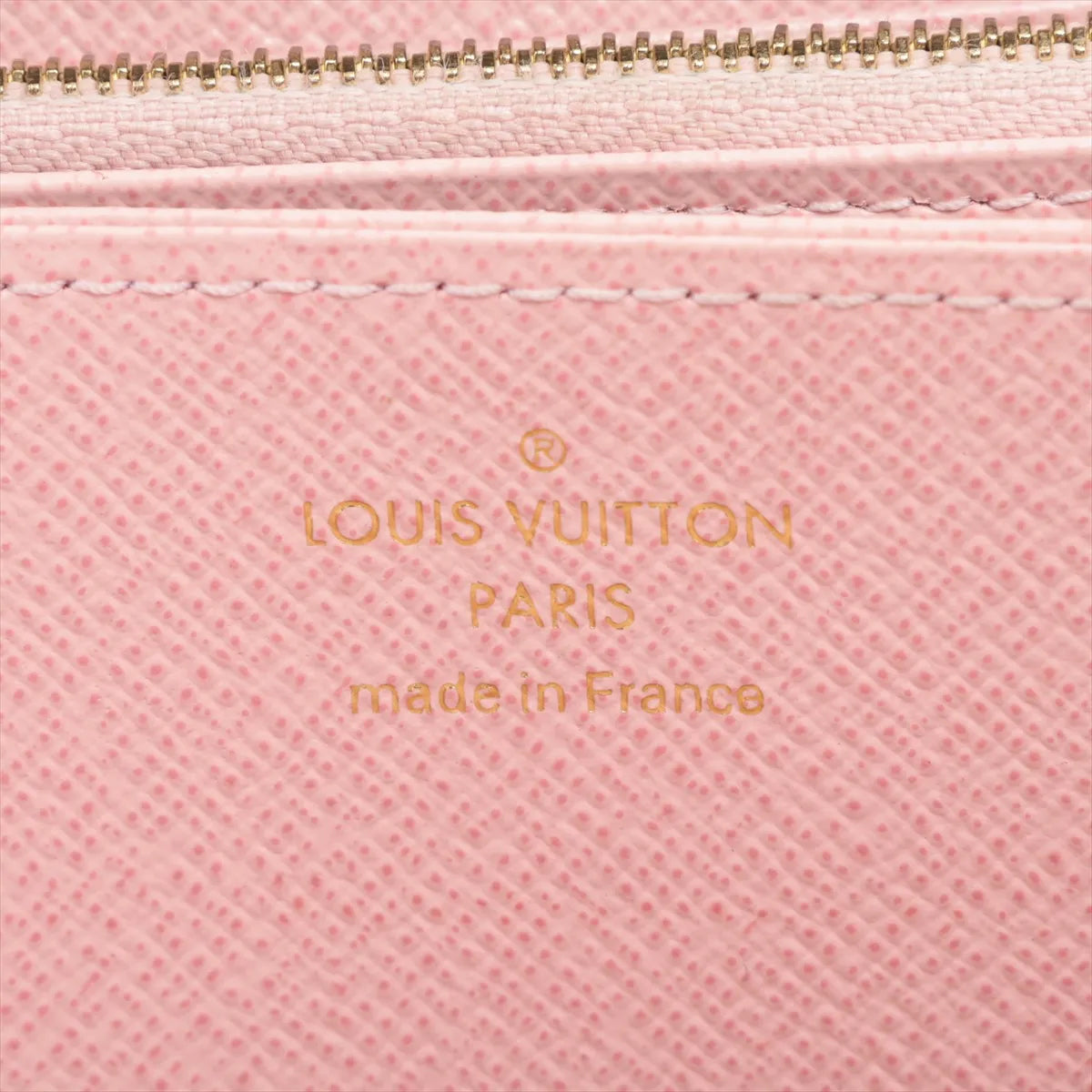 Louis Vuitton Monogram Dog Motif Zippy Wallet — Rose Ballerine; actual item photo 11