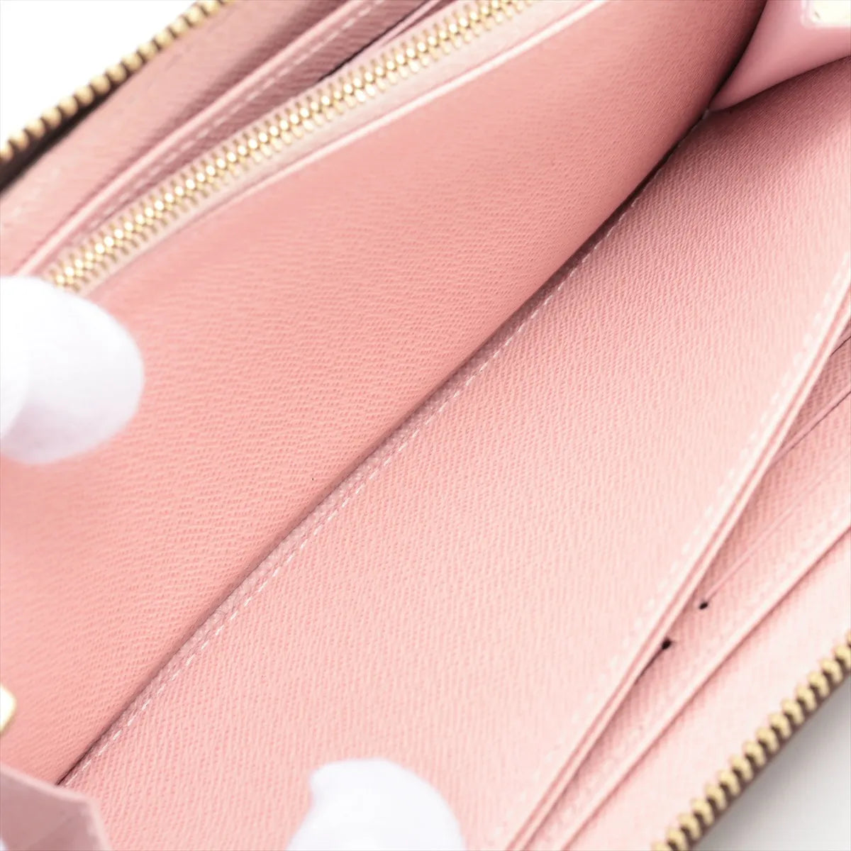 Louis Vuitton Monogram Dog Motif Zippy Wallet — Rose Ballerine; actual item photo 6