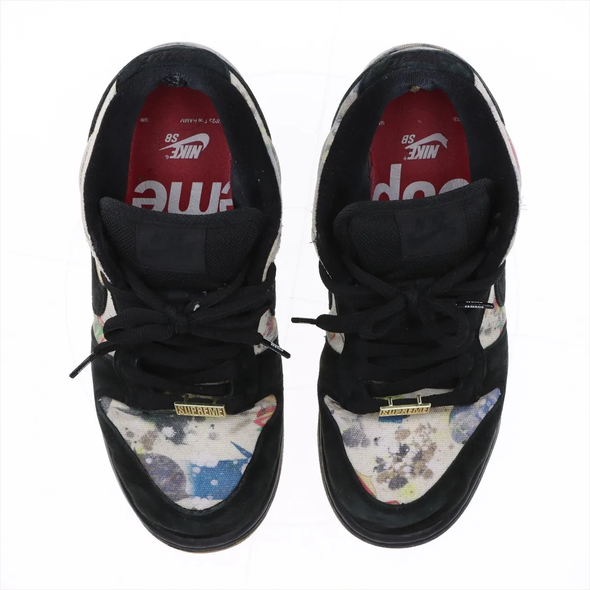 Nike x Supreme Rammellzee SB Dunk Low OG QS — 25 cm; actual item photo 7
