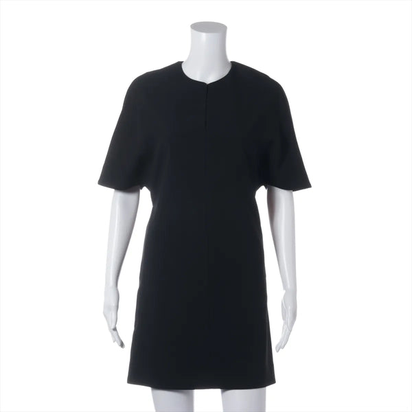 Balenciaga Acetate Dress — Black, 34