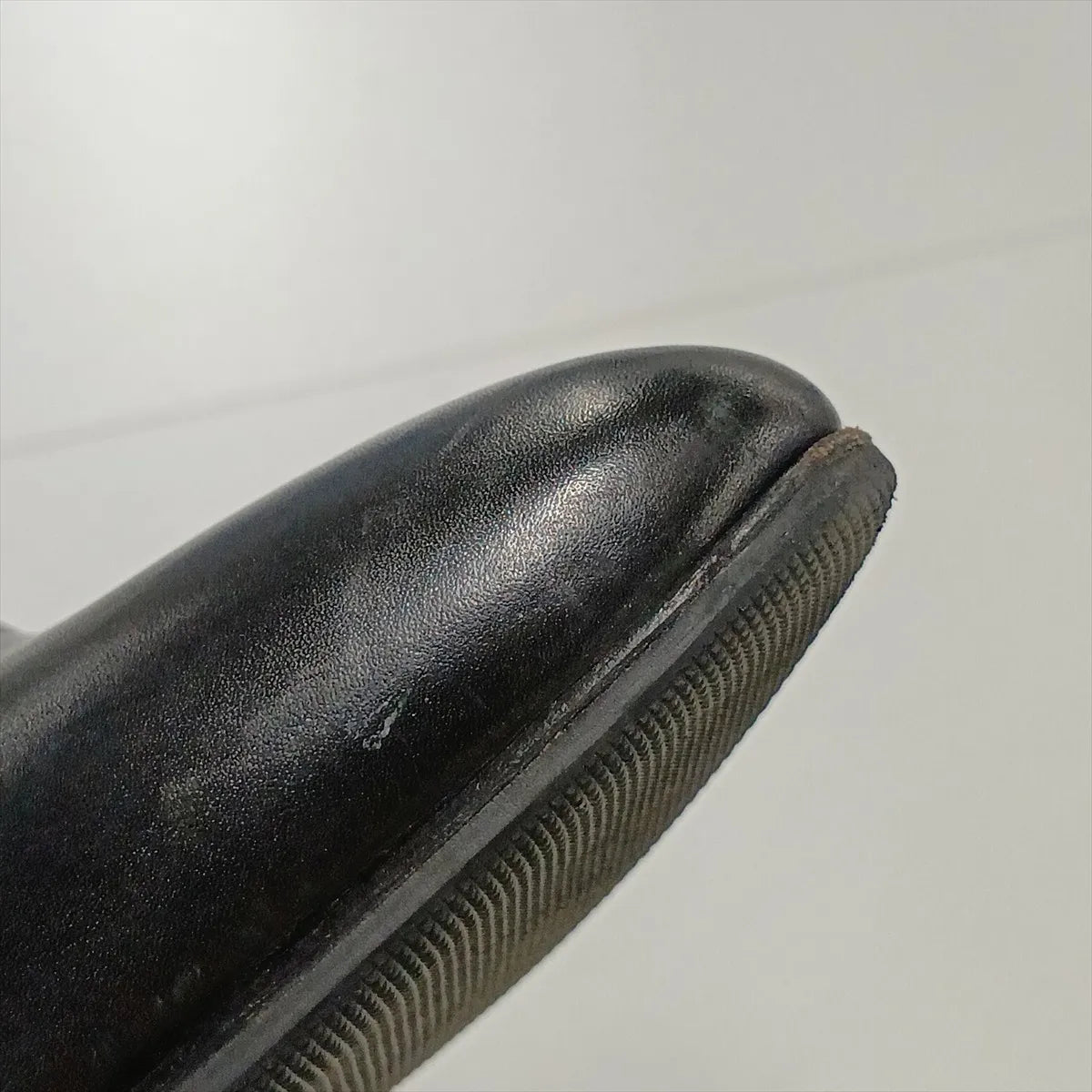Versace Medusa Leather Tall Boots — Black, 37; actual item photo 13