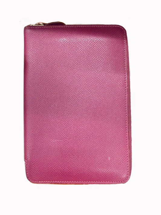 Hermès Pink Epsom Azap Organizer
