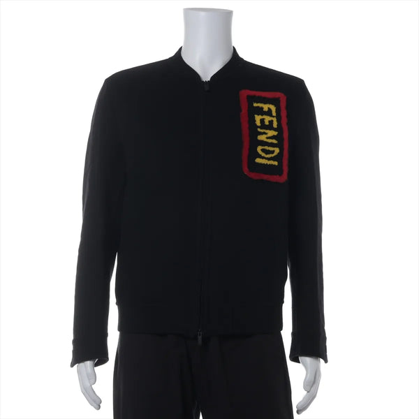 Fendi Wool & Nylon Jacket — Black, 50