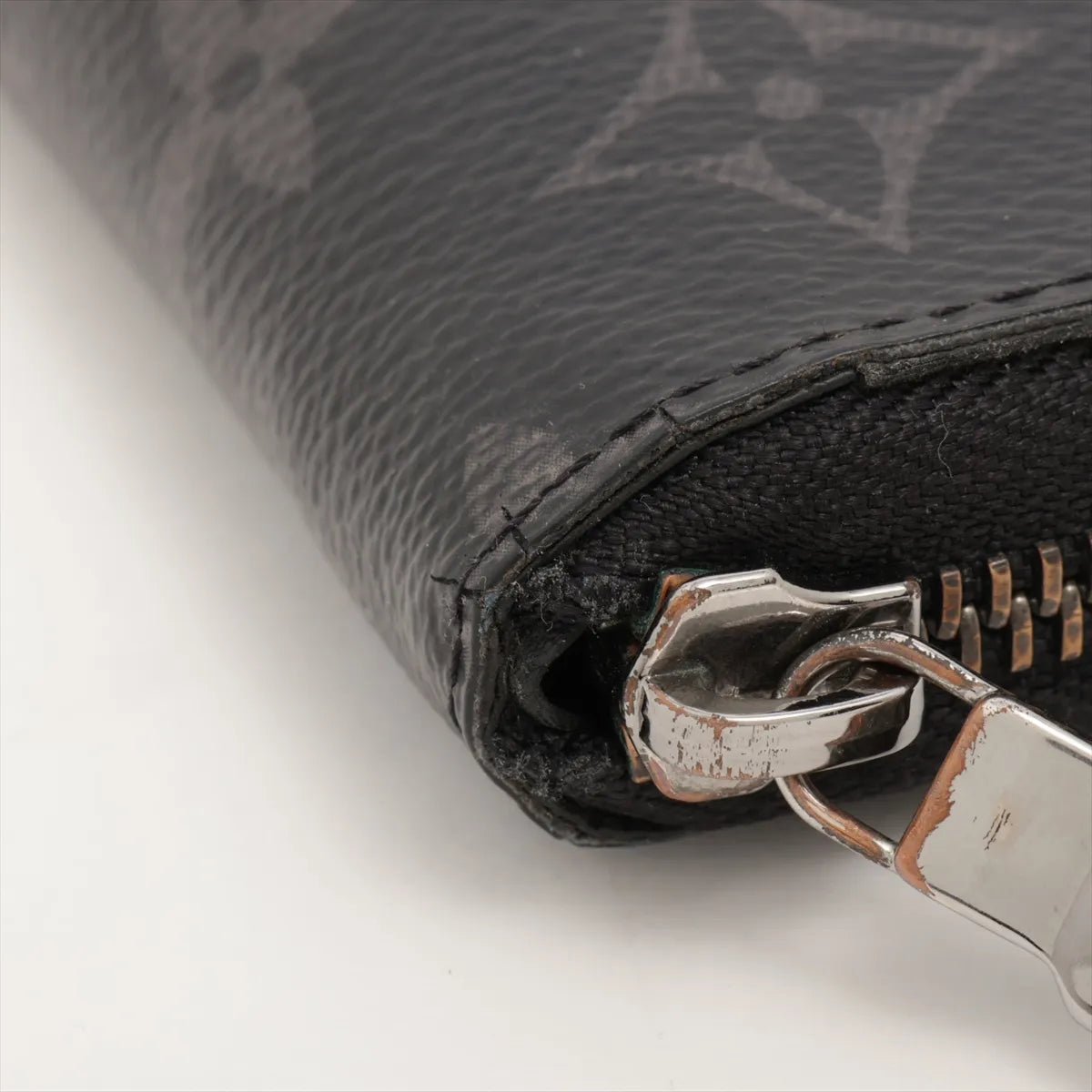 Louis Vuitton Monogram Eclipse Zippy Wallet Vertical