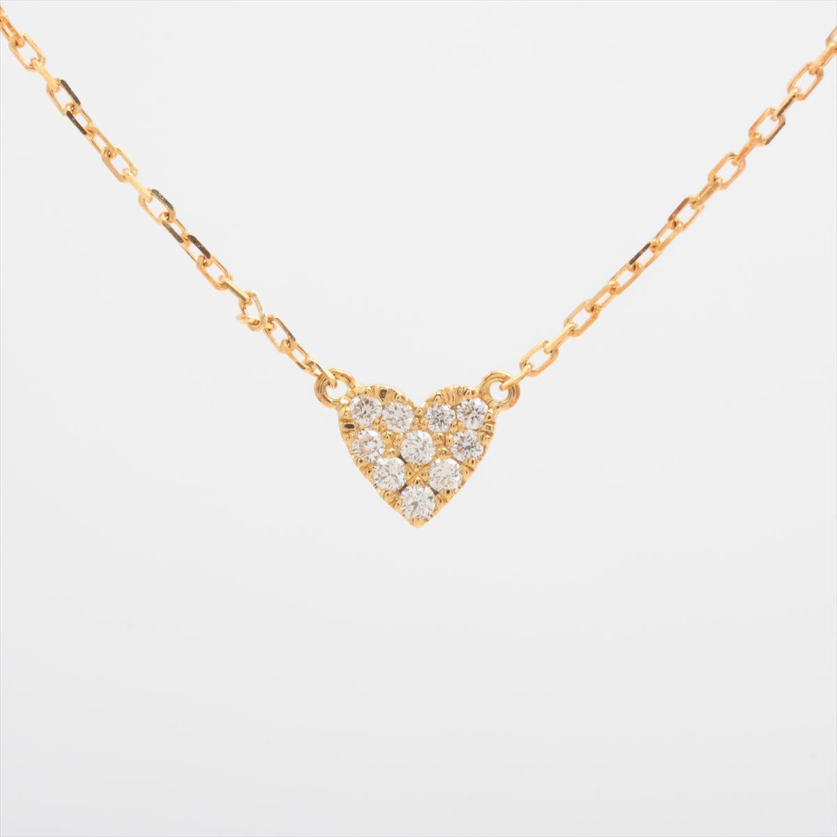 Best Ahkah Heart Diamond Necklace