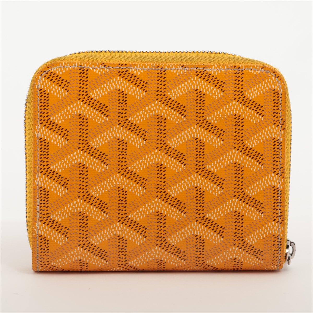 Best Goyard Leather Zippy Coin Purse Yellow