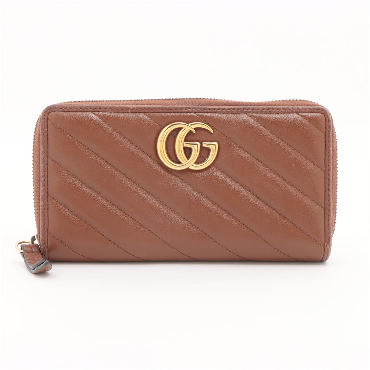 Best Gucci Double G Zippy Wallet Brown