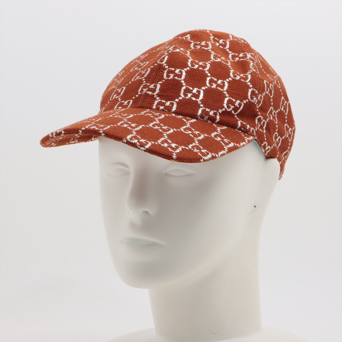 Best Gucci GG Canvas Cap Rust Brown