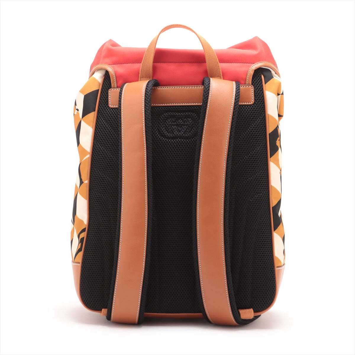 Best Gucci x Dans Levert Collab Rabbit Nylon and Leather Backpack Red x Brown