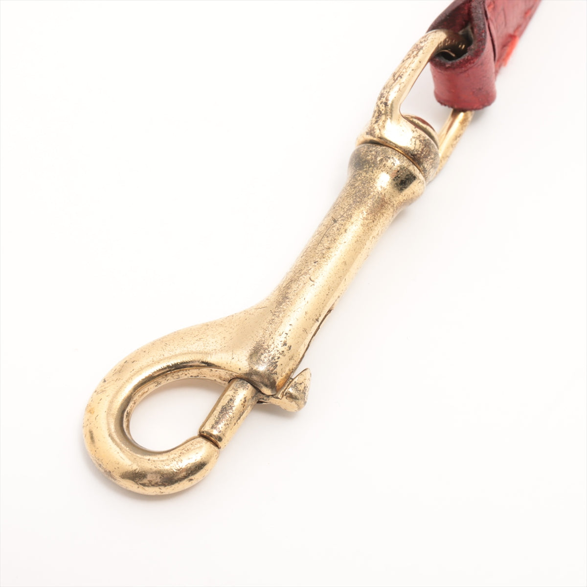 Best Hermès Kelly Togo Leather Dog Leash Red