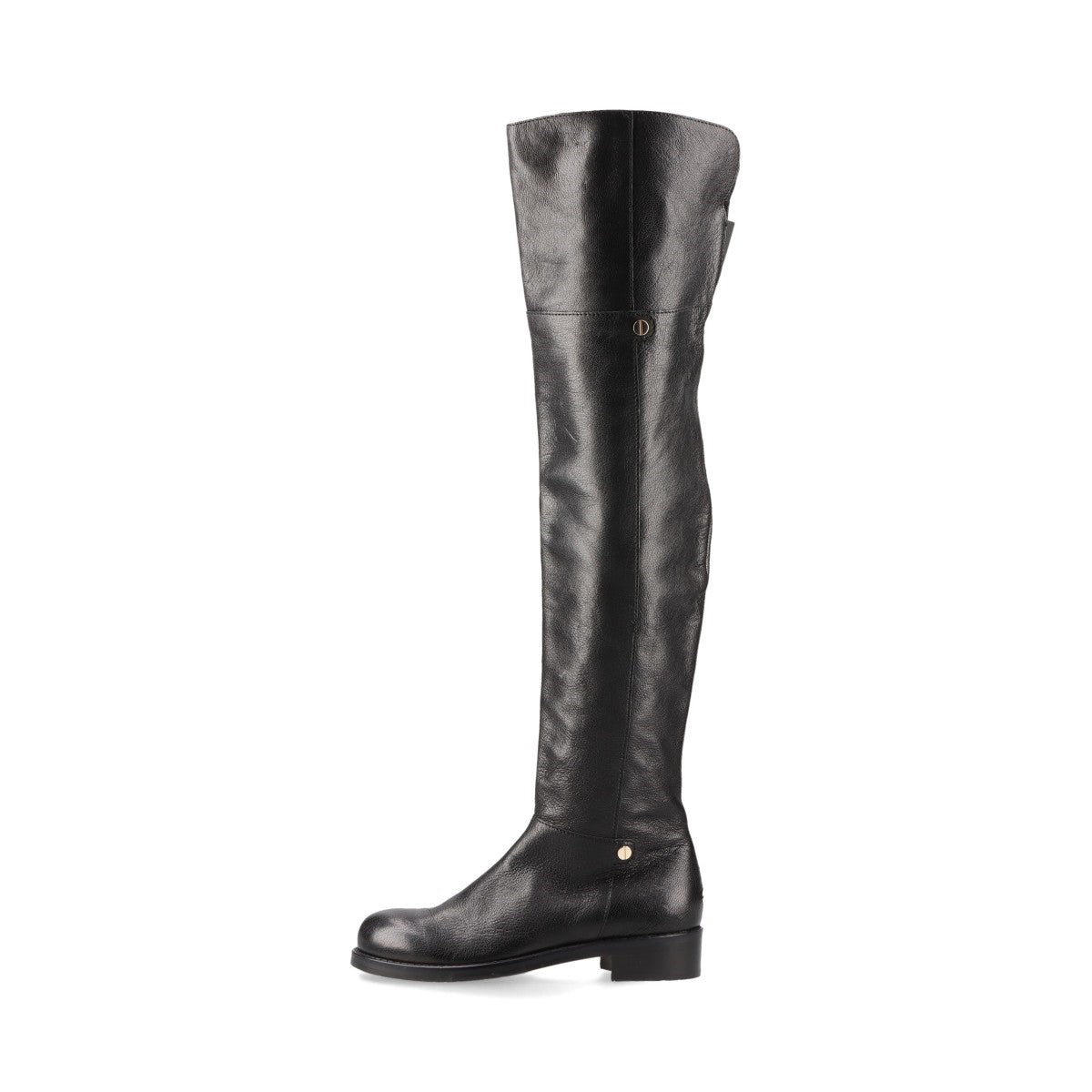 Best Jimmy Choo Leather Long Boots Black