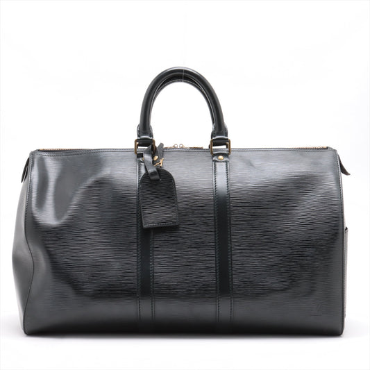 Best Louis Vuitton Epi Keepall 45 Black