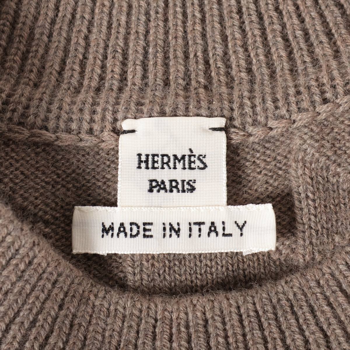Best Seller Hermès H Wool Knit Brown
