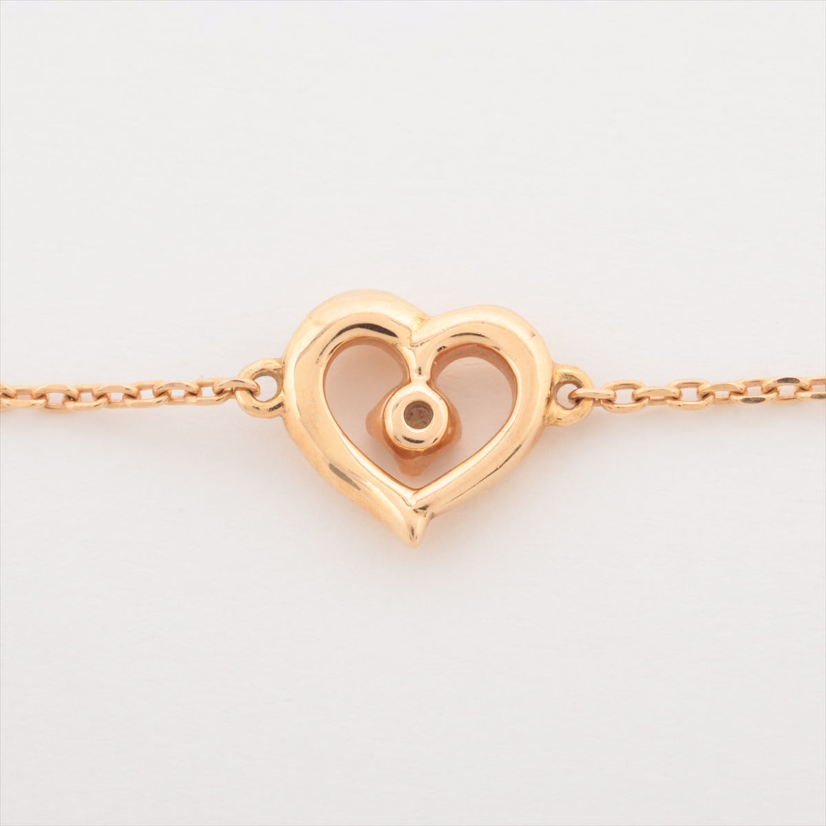 Buy Buy Second Hand 4℃ Heart Diamond Bracelet