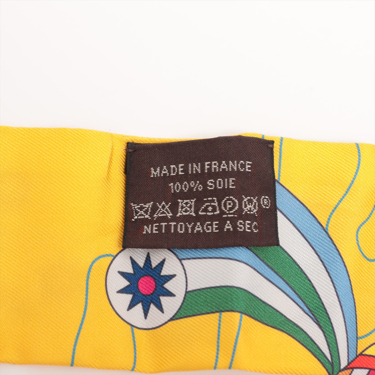 Buy Hermès Twilly Scarf Odyssey Silk Yellow