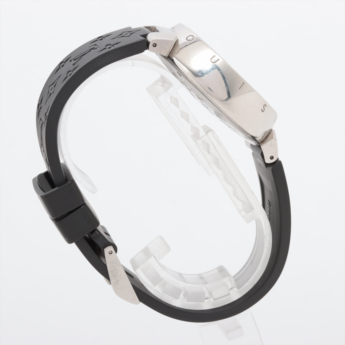 Buy Louis Vuitton Monogram Tambour Lovely Cup Rubber Strap Black