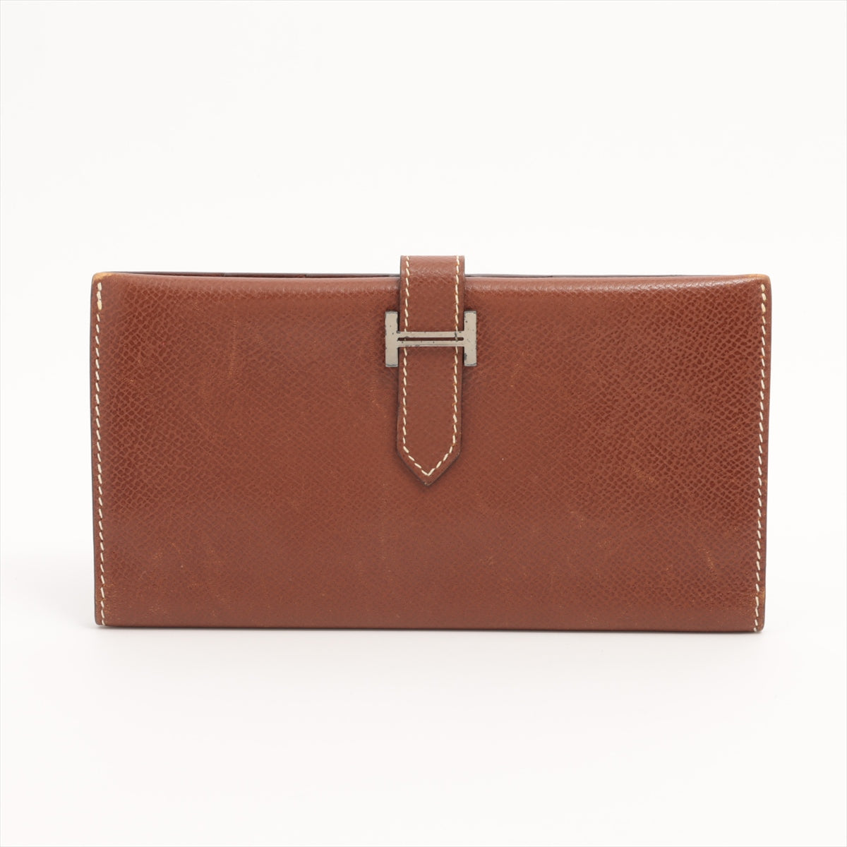 Hermès Bearn Veau Epsom Wallet Brown