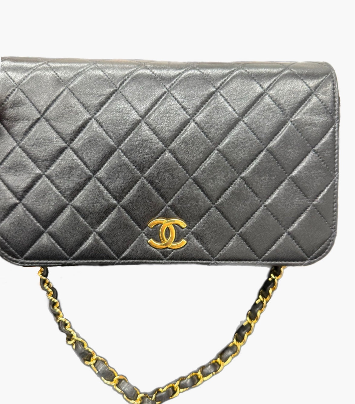 Chanel Lambskin Single Flap Crossbody