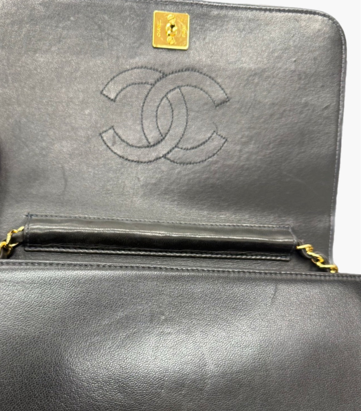 Chanel Lambskin Single Flap Crossbody