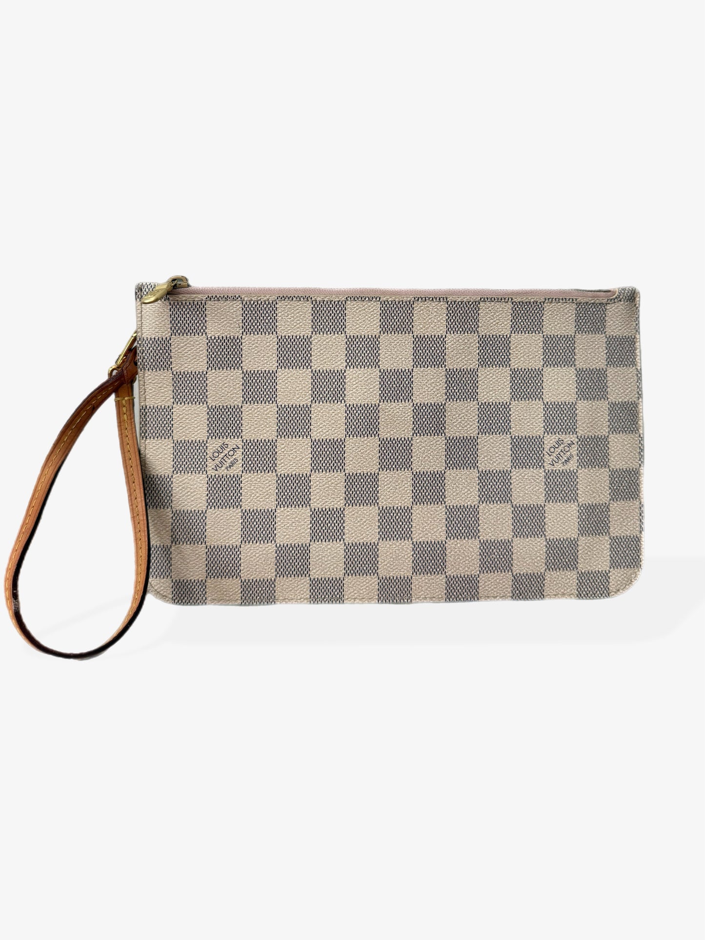 Louis Vuitton Neverfull Pouch Damier Azur