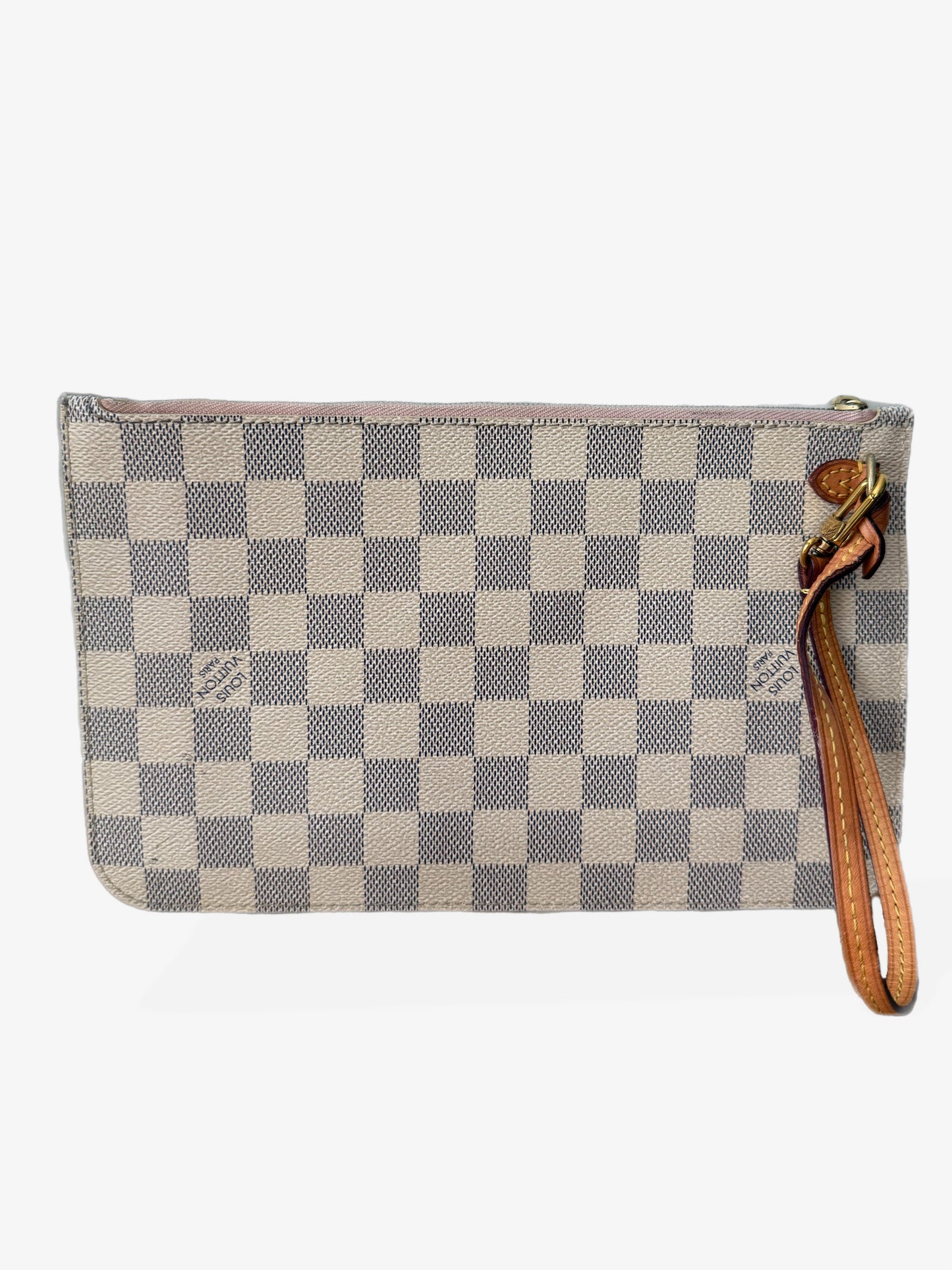 Louis Vuitton Neverfull Pouch Damier Azur