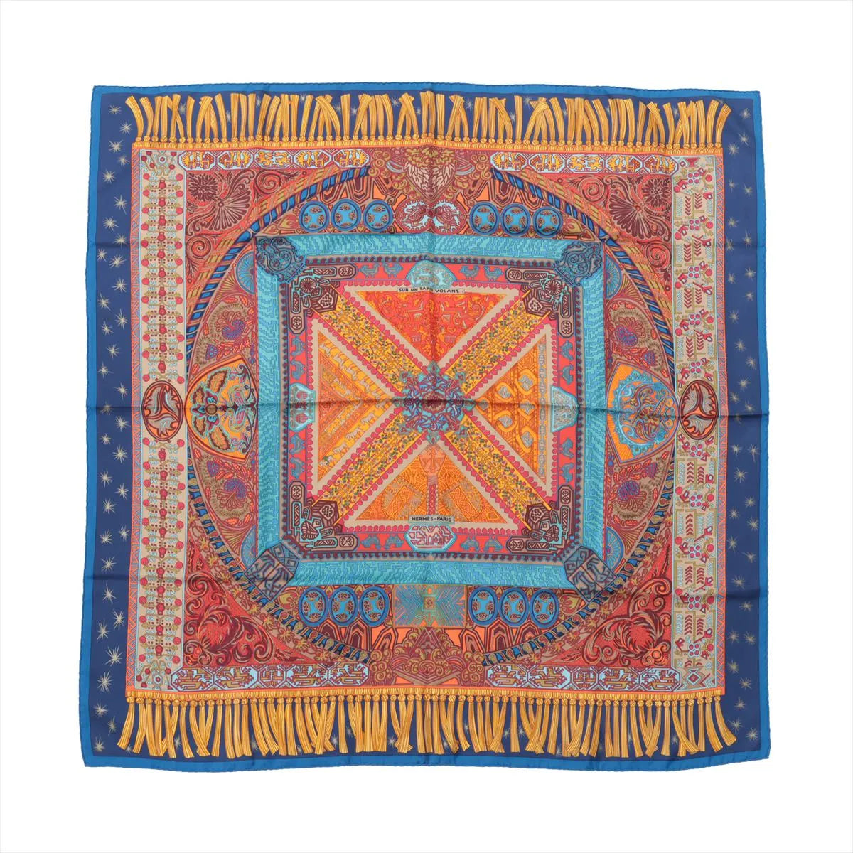 Hermes Flying Carpet Silk Scarf